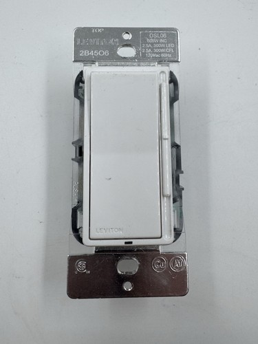 Leviton slide dimmer white - leviton,
